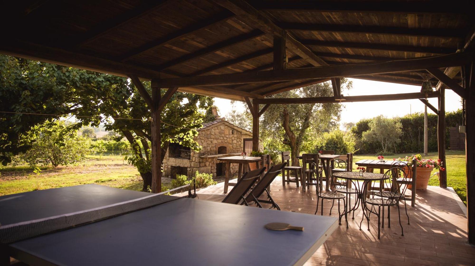 Agriturismo La Vecchia Quercia Montemerano Luaran gambar