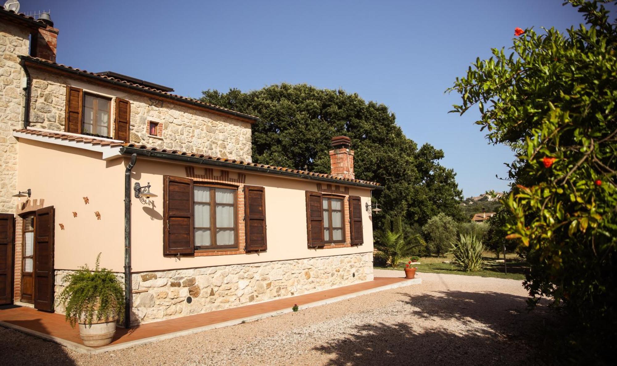 Agriturismo La Vecchia Quercia Montemerano Luaran gambar